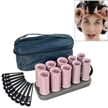 10 PCS Curling Irons Set - Electric Roll Hair Tube Heated Roller Stick - 1