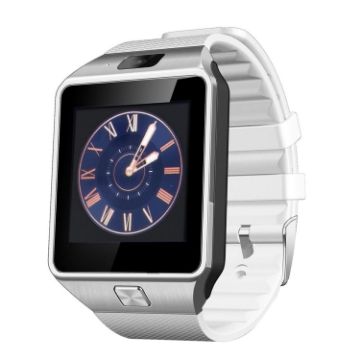 DZ09 Smart Watch Phone, 1.56" Screen, Bluetooth Call, Sleep Monitor, White - 1
