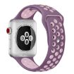Apple Watch Band: Ultra 49mm/Series 10/9/8/7/SE 3/2/1 - Purple Silicone - 1