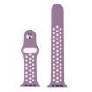 Apple Watch Band: Ultra 49mm/Series 10/9/8/7/SE 3/2/1 - Purple Silicone - 2