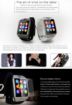 Q18S Smart Watch Phone 1.54" IPS Screen, Bluetooth, Pedometer, GSM, Black/Grey - 5