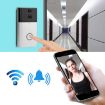 VESAFE HD 720P WiFi Video Doorbell, Night Vision, Motion Detection, Silver - 1