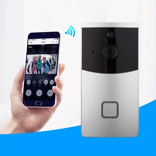 VESAFE VS-M2 720P WiFi Video Doorbell, Night Vision, PIR, TF Card Support - 1