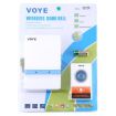 VOYE V012A Wireless Doorbell - 38 Sounds, Remote Control, White - 6