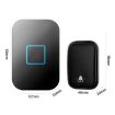 CACAZI FA88 Wireless Doorbell, Self-Powered, US Plug, Black - 2