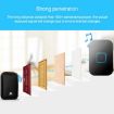 CACAZI FA88 Wireless Doorbell, Self-Powered, US Plug, Black - 5