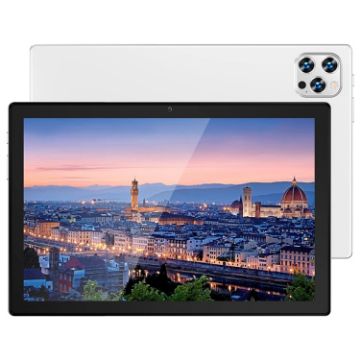 P60 4G Tablet PC, 10.1", 4GB+64GB, Android 8.0, Dual SIM, MTK6797, White - 1