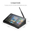 PiPo H10PRO Mini PC, 10.1", 8GB+128GB, Win 11, Celeron J4125, Black - 7