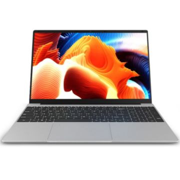H15 15.6" Ultrathin Laptop, 16GB+128GB, Win 11, Intel N95 Quad Core, Silver - 1