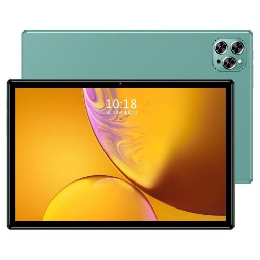 X09 10.1" 4G LTE Tablet, 4GB+64GB, Android 8.1, Dual SIM, US Plug, Green - 1