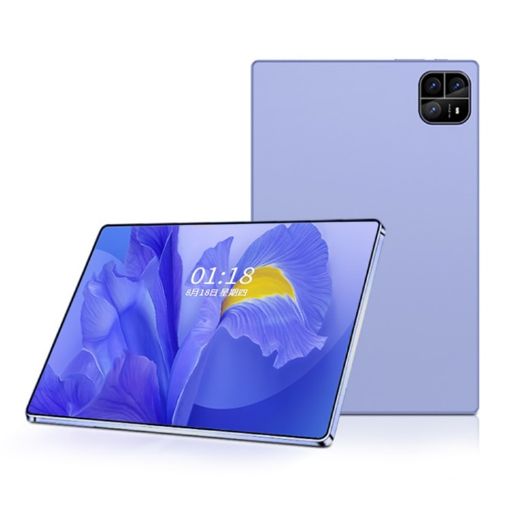 H90 10.1" 4G LTE Tablet, 4GB+64GB, Android 12, Dual SIM, US Plug, Purple - 1