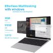 15.6" Laptop, 16GB+512GB, Intel Celeron N5095, Windows 11, AU Plug, Silver - 5
