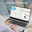 15.6" Laptop 16GB+512GB, Intel Celeron N5095, Windows 11, Fingerprint, EU Plug - 8