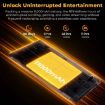 OUKITEL RT9 Rugged Tablet, 6GB+256GB, 11" Android 14, Dual SIM, Black - 4