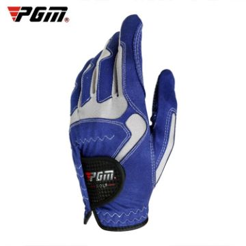 PGM Golf Left Hand Anti-Slip Gloves for Men - Blue, Size 22 - 1
