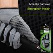 PGM Golf Left Hand Anti-Slip Gloves for Men - Blue, Size 23 - 8