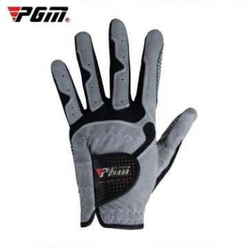 PGM Golf Left Hand Anti-Slip Gloves for Men - Grey, Size 22 - 1
