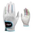 Children's Golf Gloves - PGM Microfiber Cloth, Soft & Comfortable, White, Size 15 - 2