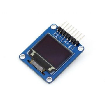 Waveshare 0.95" RGB OLED Display, SPI Interface, Curved Pinheader - 1