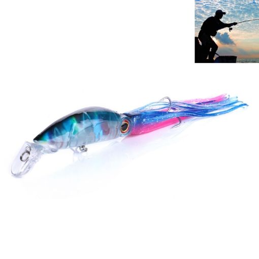 HENGJIA JIZ002 10cm Squid Shaped Fishing Lures for Sea & Freshwater - 1