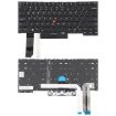 Backlit Laptop Keyboard for Lenovo Thinkpad E480 E490 T480S T490 (Black) - 1