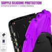 Samsung Galaxy Tab Active5 Pro Silicone Hybrid Case with Strap - Purple - 3