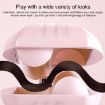 K-SKIN KD885 Negative Ion Hair Curler Iron - UK Plug, Pink - 2