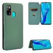 Ulefone Note 9P Green Flip Case with Card Slot - TPU + PC + PU Leather - 1