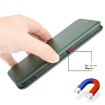 Ulefone Note 9P Green Flip Case with Card Slot - TPU + PC + PU Leather - 6