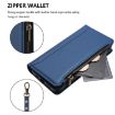 Xiaomi 15S Pro Leather Case - 9 Card Slots, Magnetic Closure, Dark Blue - 5