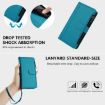 Xiaomi 15S Pro Turquoise Leather Case - 9 Card Slots & Magnetic Closure - 6
