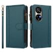 Ulefone Note 17 Pro Dark Green Leather Case - 9 Card Slots & Hand Strap - 2