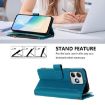 Ulefone Note 18 Ultra/Pro Leather Case, Magnetic Closure, 9 Card Slots, Turquoise - 4