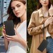 Ulefone Note 20 Pro Leather Case: Magnetic Closure, 9 Card Slots, Black - 7