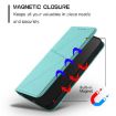 Xiaomi 14 Ultra Magnetic Frosted Flip Leather Case - Light Blue - 5