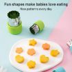 11pcs Stainless Steel Biscuit & Vegetable Cutting Mold Set - Random Color - 4