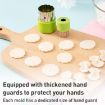 11pcs Stainless Steel Biscuit & Vegetable Cutting Mold Set - Random Color - 5