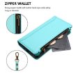 Vivo S30 Pro Mini Leather Case - 9 Card Slots, Magnetic Closure, Mint Green - 5