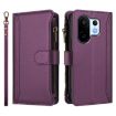 Vivo S30 Pro Mini Purple Leather Case - 9 Card Slots, Magnetic Closure - 2