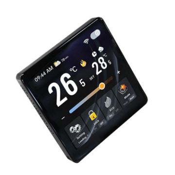 Smart Thermostat BHT-2005GBLW, 4" Screen, WiFi, Electric Heating, Black - 1
