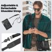 Samsung Galaxy Tab S10 FE+ Black Silicone Hybrid Case with Strap - 8