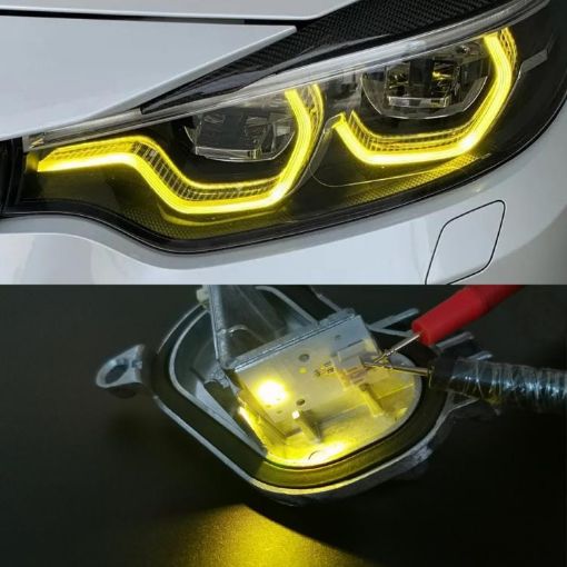 BMW 4 Series F32 Right LED Daytime Running Light Angel Eyes 63117493230 - 1