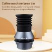 Barsetto Coffee Grinder Powder Blowing Bean Bin Storage Container Black - 2