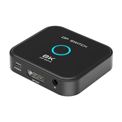 FJGEAR FJ-8K201DP 8K 60Hz DP One-way Switch EU Plug - 1