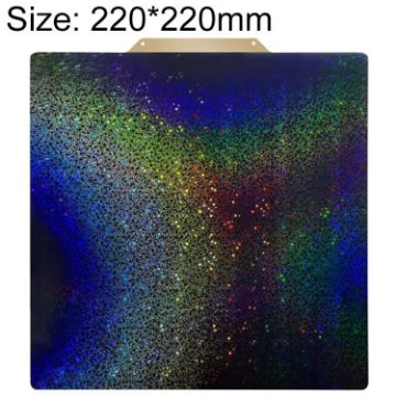 PEI Coating Starry PET Film 3D Printing Build Plate 220x220mm - 1