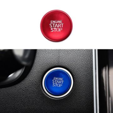 Hyundai Tucson/Elantra 2021-2023 Red Engine Start Button Cover - 1