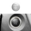 Toyota Corolla Cross/Yaris Hybrid Ignition Switch Ring Cover - Silver - 1