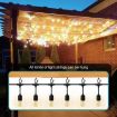 Black M6 Metal Sheep Eye Spring Hook - Durable & Secure Fastening - 4