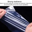100pcs Double Layer Ziplock Bags, 7x10cm, Warning Label, 10 Wire - 4