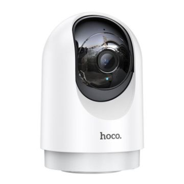 hoco D1 3MP WiFi Indoor PTZ HD Camera UK Plug 2.4G - 1
